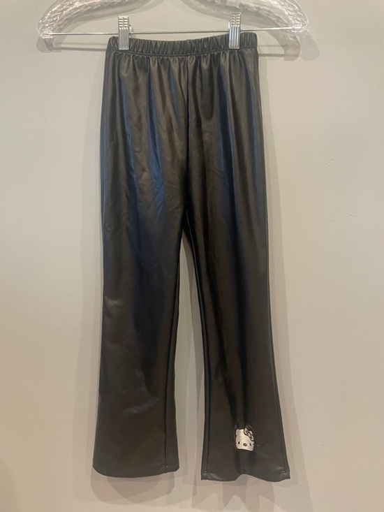 Hello Kitty Other - Black Faux Leather Pants hello kitty girls size 7/8